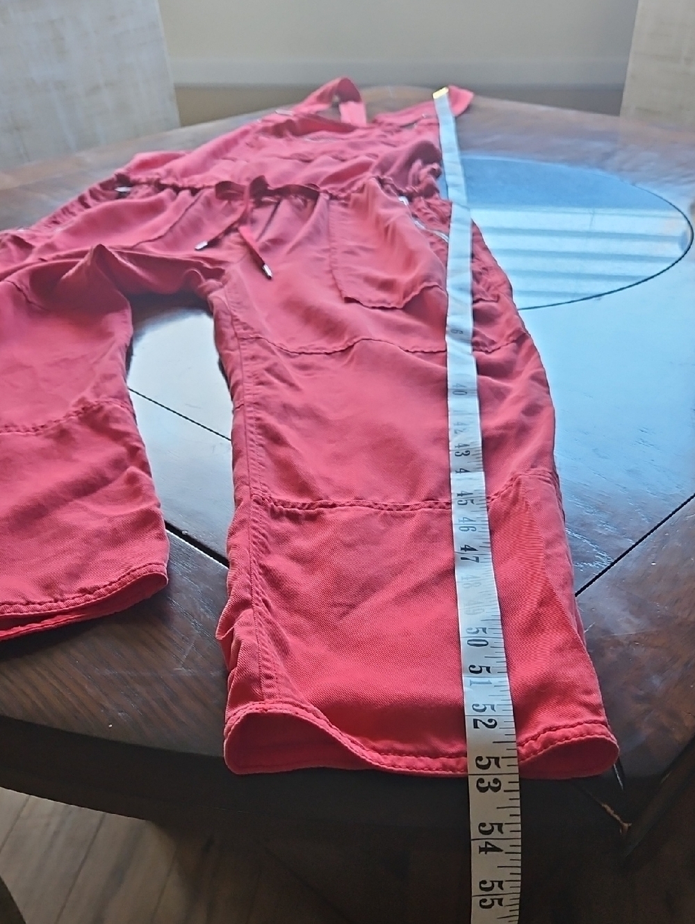 Wilfred Free Red Valletta Cropped Overalls Size S  NWOT - Picture 16 of 16